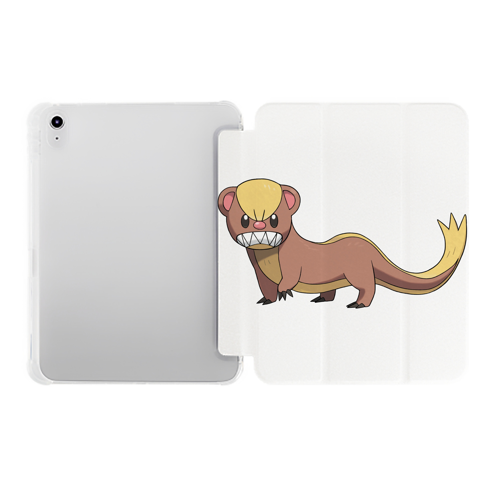 （画像用） ポケットモンスター Pokémon IPad ケース ペン収納付き 三つ折りスタンド PUレザー×シリコン 対応機種9.5/10.5/10.9インチ